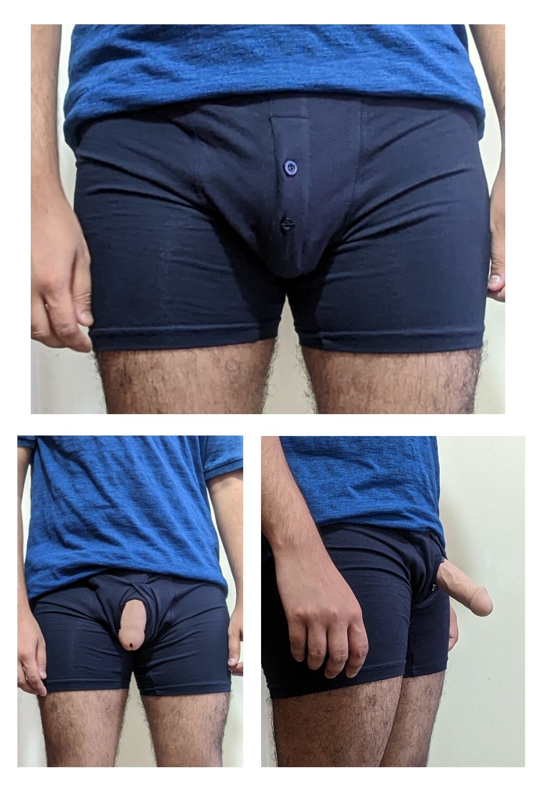 AXOLOM STP Boxer 1.5" O-ring Navy Blue - Axolom
