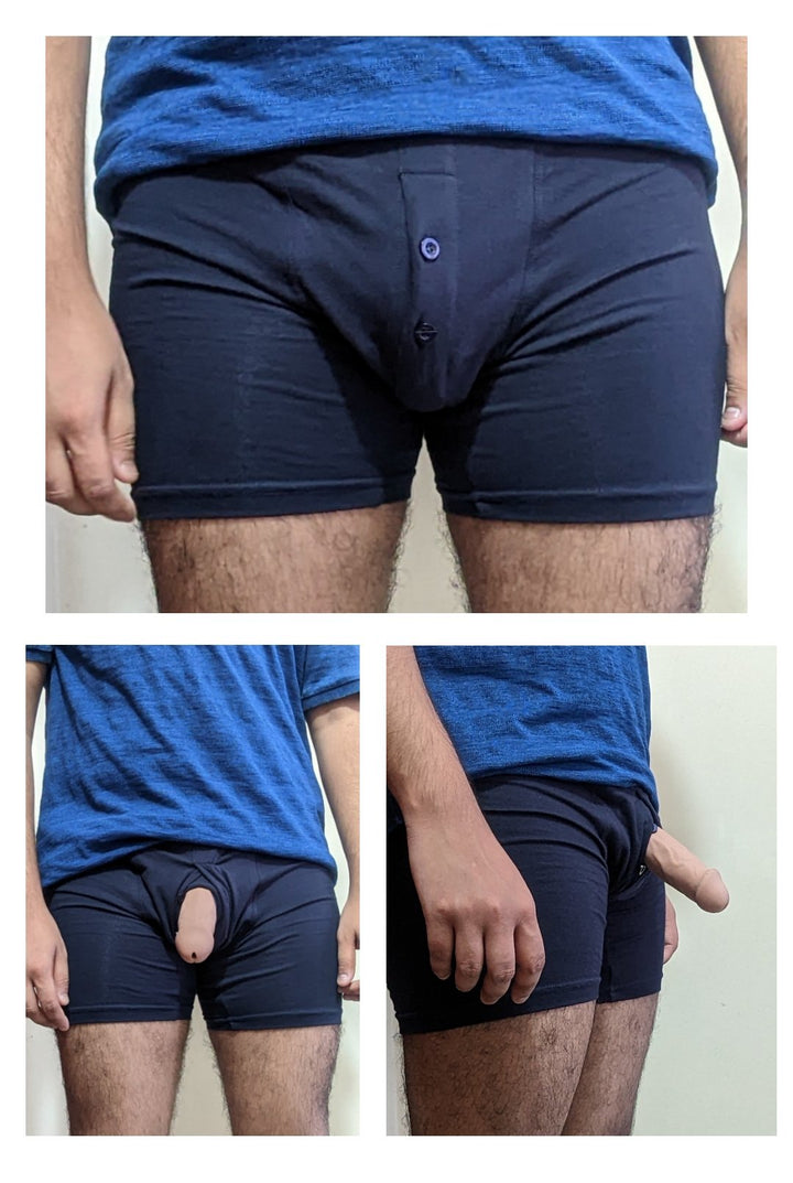 AXOLOM STP Boxer 1.5" O-ring Navy Blue - Axolom