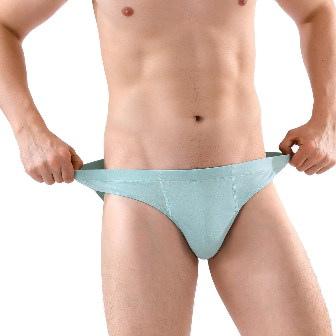 AXOLOM Comfort Packing Briefs - Cotton Aqua Blue - Axolom