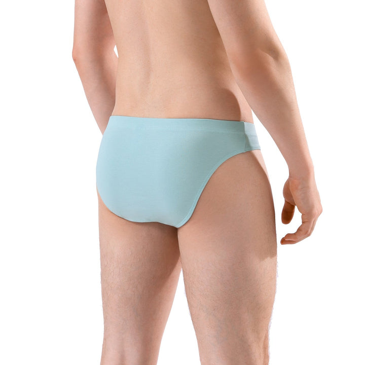 AXOLOM Comfort Packing Briefs - Cotton Aqua Blue - Axolom