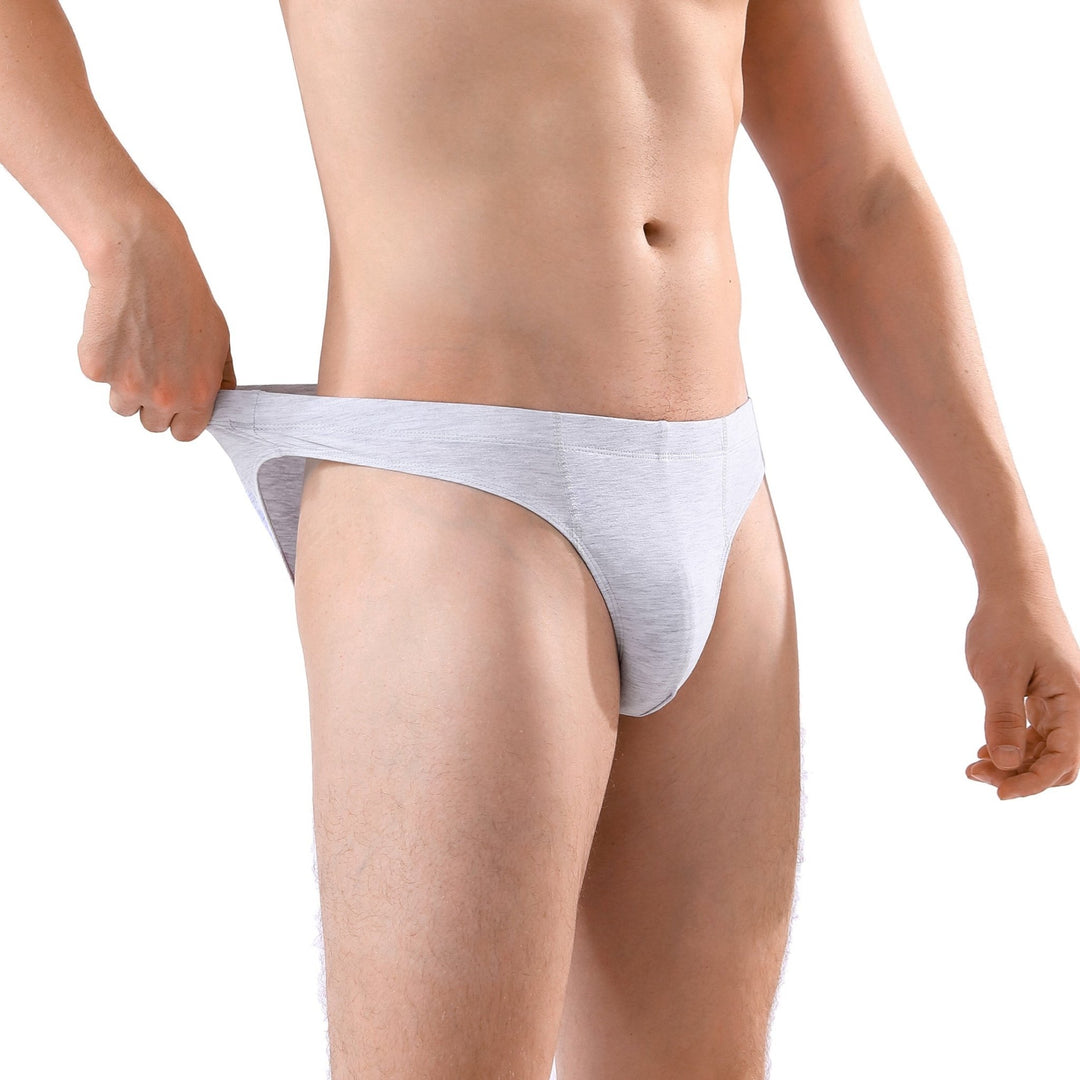 AXOLOM Comfort Packing Briefs - Cotton Light Gray - Axolom