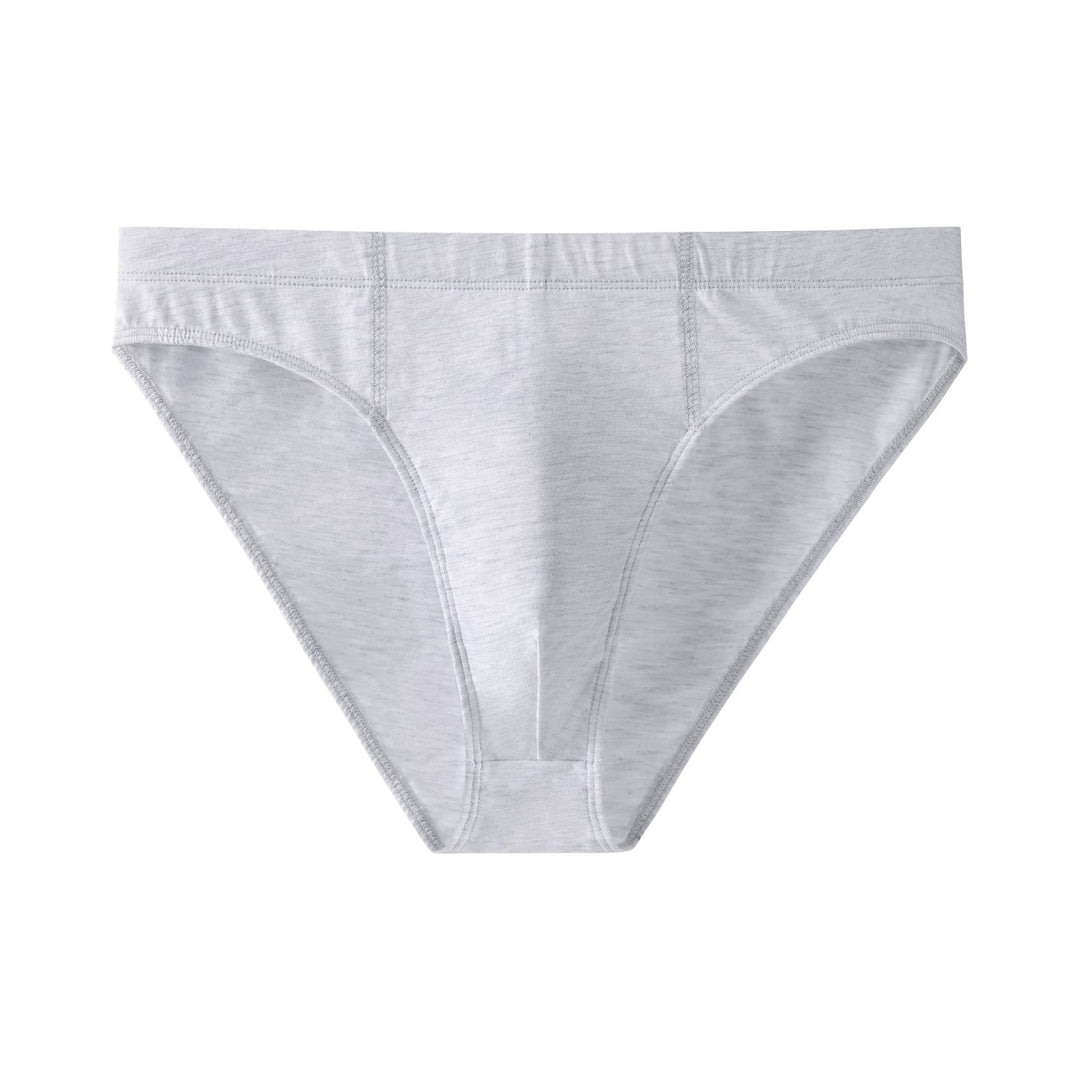 AXOLOM Comfort Packing Briefs - Cotton Light Gray - Axolom