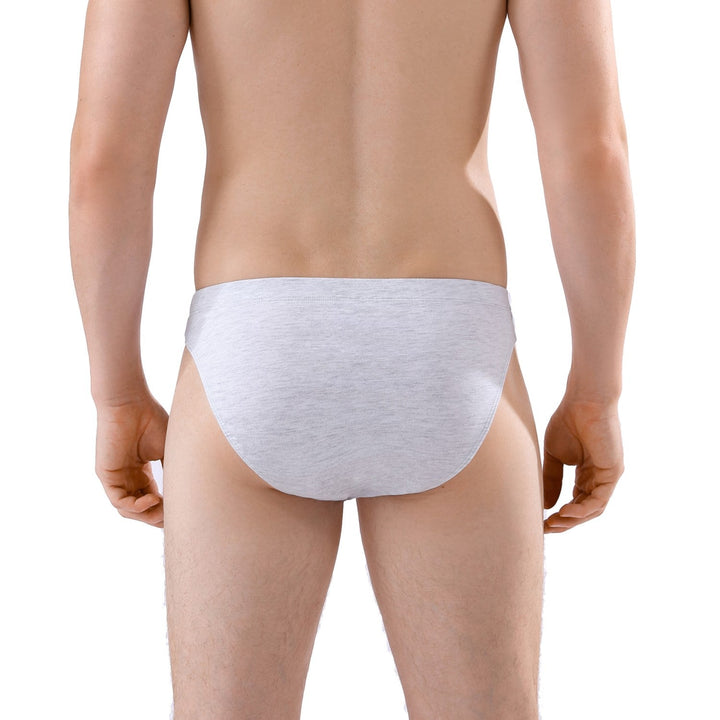 AXOLOM Comfort Packing Briefs - Cotton Light Gray - Axolom