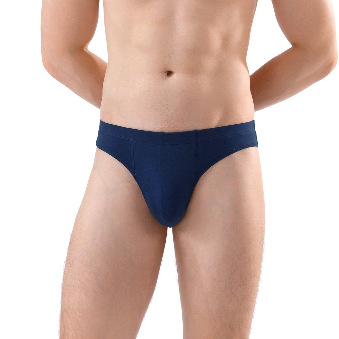 AXOLOM Comfort Packing Briefs - Cotton Navy Blue - Axolom