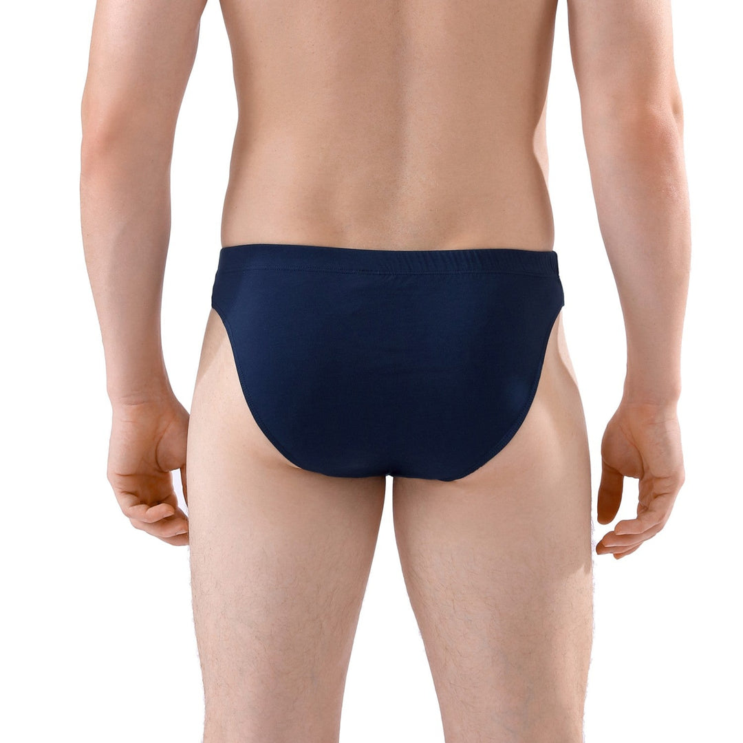 AXOLOM Comfort Packing Briefs - Cotton Navy Blue - Axolom