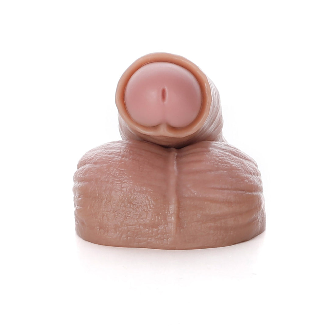 AXOLOM Fusion Mini Compact Packer - 3.8" Shaft Uncircumcised - Axolom