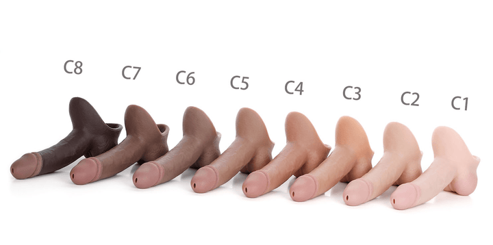 AXOLOM Valor XL Lifelike STP Packer - Tige de 6 pouces - Axolom