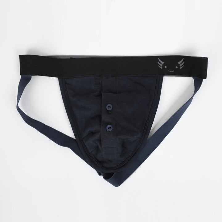 AXOLOM STP Jockstrap 1.5" O-ring Navy Blue - Axolom