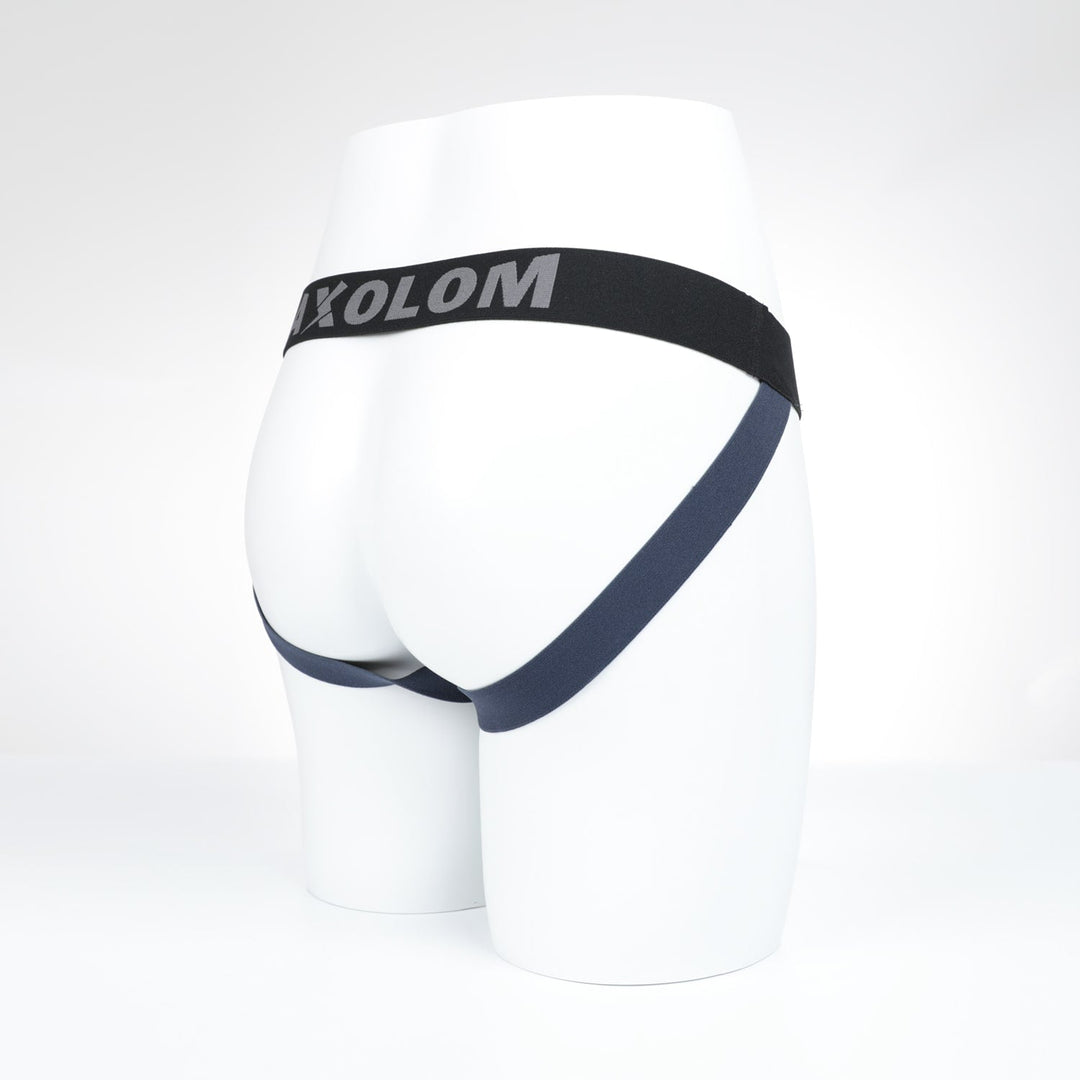 AXOLOM STP Jockstrap 1.5" O-ring Navy Blue - Axolom