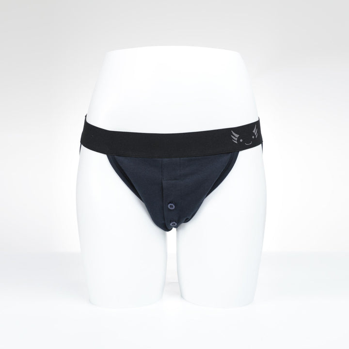 AXOLOM STP Jockstrap 1.5" O-ring Navy Blue - Axolom