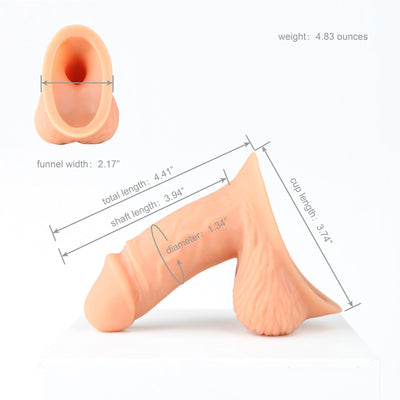 AXOLOM The Prince Compact Silicone STP Packer (Cut Version) - Axolom